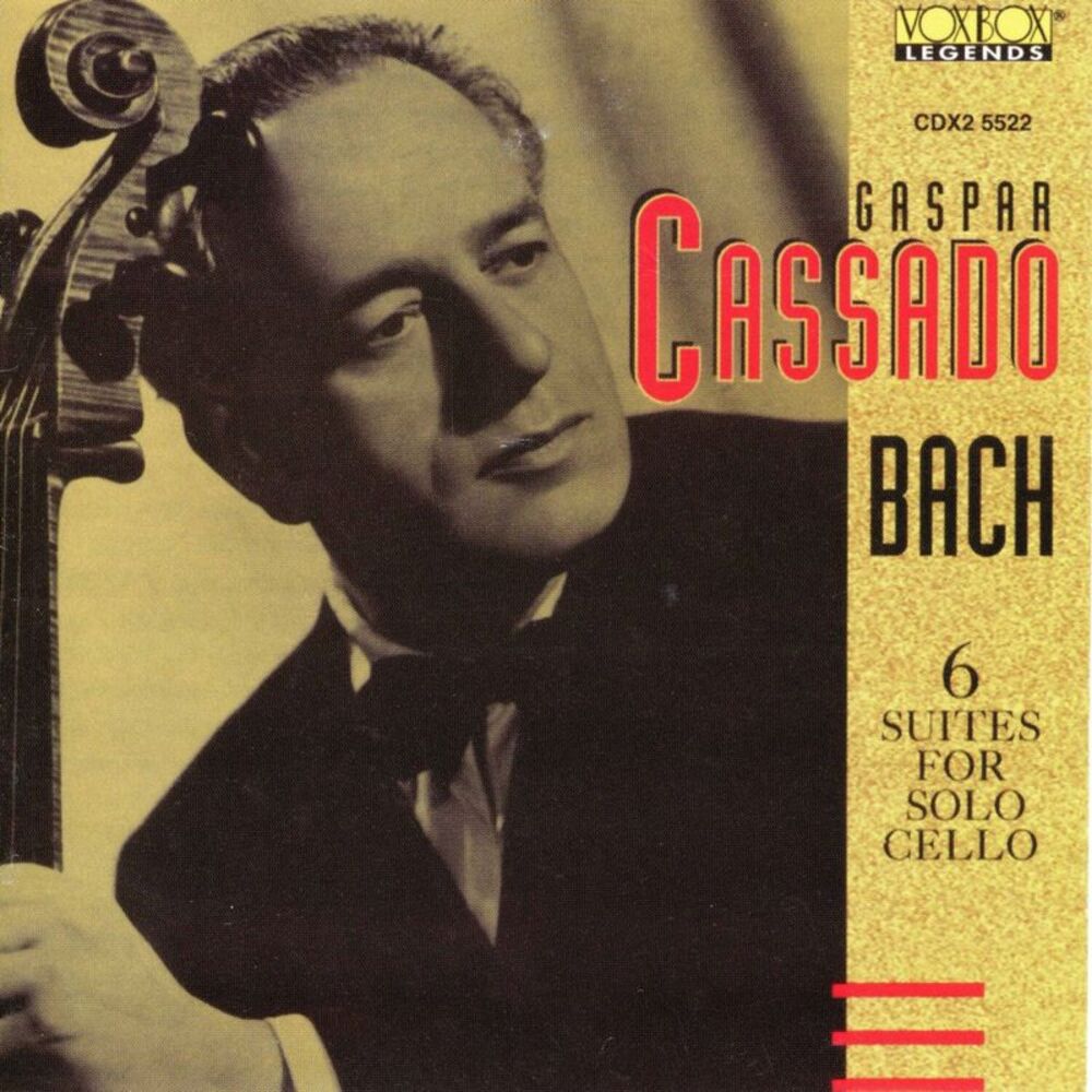 Gaspar Cassado - Performs Bach  CD